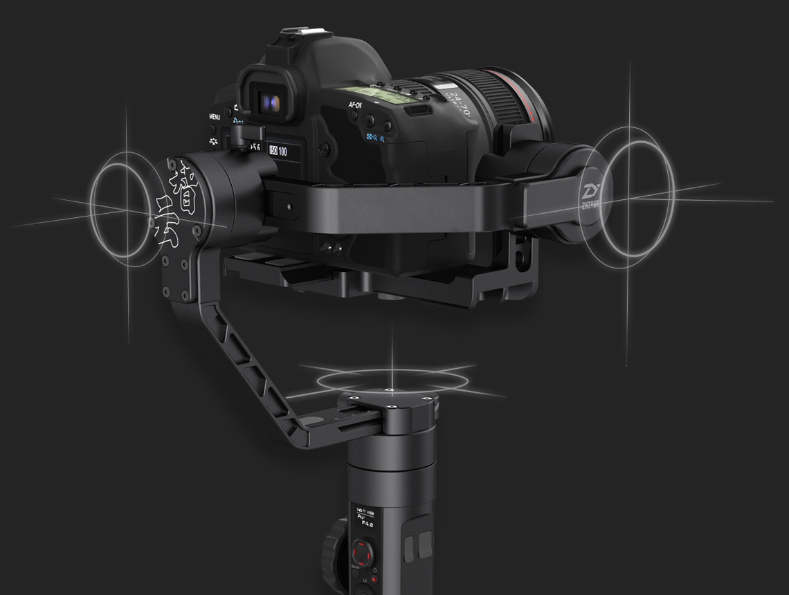 Zhiyun Crane 2 with follow focus