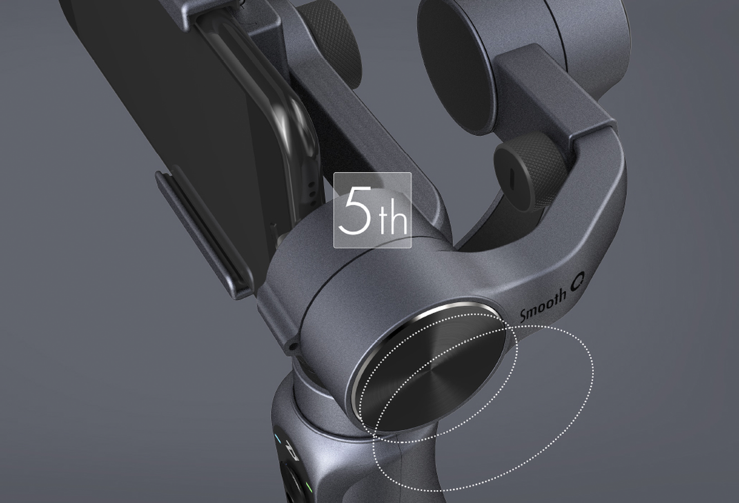 Zhiyun Smooth-Q 3-axis gimbal stabilizer for smartphone and Zhiyun Smooth-Q 3-axis gimbal stabilizer for smartphone and